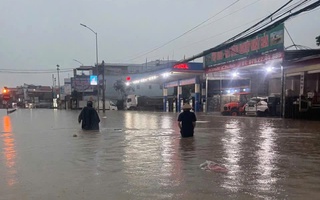 Mưa lớn tại nhiều tỉnh, thành phía Bắc