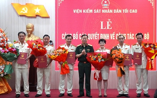 Bổ nhiệm viện trưởng cùng 6 viện phó Viện KSND tỉnh Quảng Trị (mới)