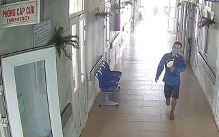 Phát hiện người đàn ông có hành vi đáng ngờ ở bệnh viện