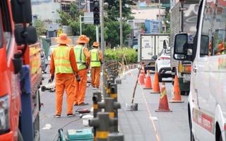 Điều chỉnh giao thông quanh khu vực nhà ga T3, sân bay Tân Sơn Nhất