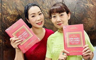 NSND Trịnh Kim Chi, Mỹ Uyên quảng bá sách "Sân khấu cải lương TP HCM giai đoạn 1975 – 2025"