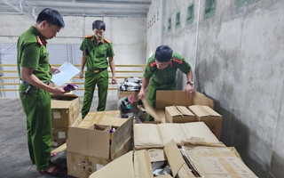 Hàng tấn mỹ phẩm không rõ nguồn gốc vừa phát hiện ở Quảng Trị
