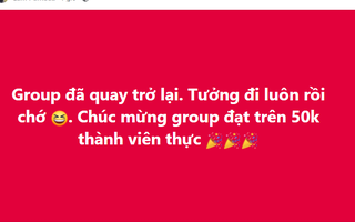 Hàng loạt group "bay màu" không rõ lý do, Facebook lên tiếng