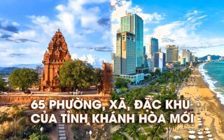 Chi tiết 65 xã, phường, đặc khu của Khánh Hòa sau sáp nhập với Ninh Thuận