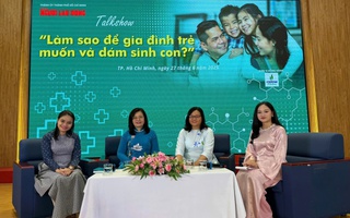 Cần sự hỗ trợ từ nhiều phía để gia đình trẻ muốn và dám sinh con