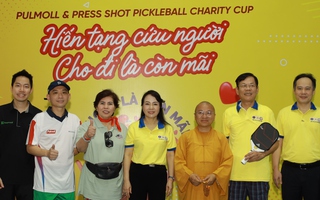 Giải Pickleball và cầu nối thiện nguyện ý nghĩa