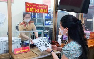 Ký hiệu biển số xe được cấp như thế nào sau hợp nhất tỉnh, thành từ 1-7?