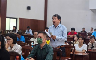 Cử tri TP HCM quan tâm việc bỏ án tử hình tội tham ô, nhận hối lộ