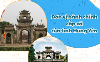 Chi tiết đơn vị hành chính cấp xã của tỉnh Hưng Yên mới