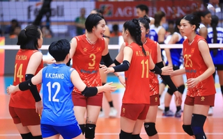 Thắng đậm Philippines, tuyển bóng chuyền nữ Việt Nam dẫn đầu bảng tại VTV Cup