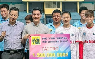Thái Sơn Bắc đồng hành cùng CLB nữ Hà Nội năm thứ 14 liên tiếp