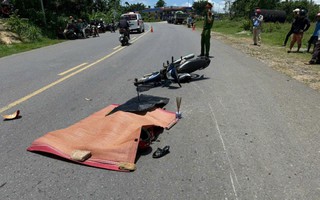Tai nạn giao thông nghiêm trọng ở Quảng Trị