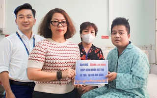 Bạn đọc Báo Người Lao Động tiếp sức bệnh nhân viêm tụy cấp