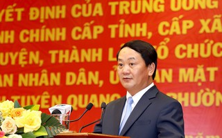 Ông Hầu A Lềnh được chỉ định là Bí thư Tỉnh ủy Tuyên Quang