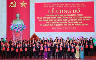 Quảng Trị: Công bố danh sách 78 Bí thư xã, phường, đặc khu sau sáp nhập