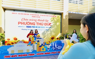 Hình ảnh ấn tượng tại nhiều phường, xã của TP HCM trước thời khắc lịch sử