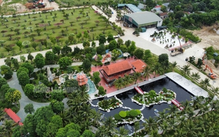 Thực hư khu biệt phủ cả ngàn m2 của Tuấn "thần đèn" ngoài đê sông Mã?