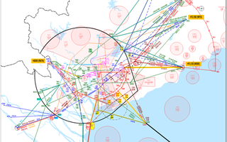 Hoàn tất thiết kế vùng trời và phương thức bay cho sân bay Long Thành