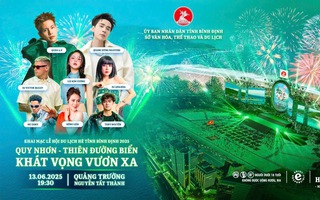 Bùng nổ sắc màu biển cả tại lễ khai mạc Lễ hội Du lịch hè Bình Định 2025