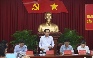 Bí thư TP Cần Thơ, Hậu Giang, Sóc Trăng chủ trì hội nghị bàn phương án nhân sự