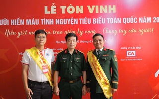 Tôn vinh 100 người hiến máu tiêu biểu toàn quốc