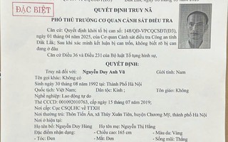 Truy nã đặc biệt đối tượng lừa bán sầu riêng chiếm đoạt hơn 5 tỉ đồng