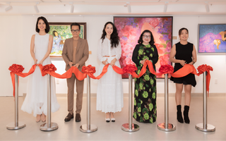 Hoa hậu Ngọc Diễm ra mắt không gian nghệ thuật Ngọc Nam Phương Art Gallery