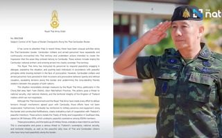 Thái Lan ban hành quân lệnh về biên giới, Campuchia phản hồi