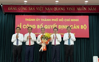 Thành ủy TP HCM mới công bố và trao nhiều quyết định cán bộ chủ chốt