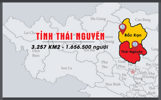Thái Nguyên sau sáp nhập có 92 đơn vị hành chính cấp xã
