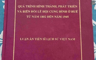 Luận án tiến sĩ bị tố "đạo văn" ở Huế cần tiếp thu, chỉnh sửa sai sót