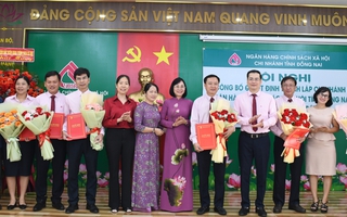 Công bố Quyết định thành lập Chi nhánh NHCSXH tỉnh Đồng Nai