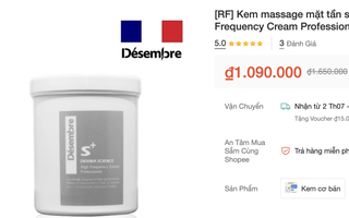 Thu hồi một sản phẩm kem massage nhập khẩu từ Hàn Quốc