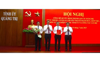 Bổ nhiệm hàng loạt lãnh đạo chủ chốt Tỉnh ủy Quảng Trị (mới)