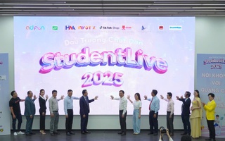 Khởi động "Đấu trường chốt đơn – StudentLive":
Sân chơi cho sinh viên mê livestream bán hàng