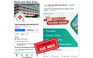 Bệnh viện khốn đốn vì bị mạo danh lừa đảo