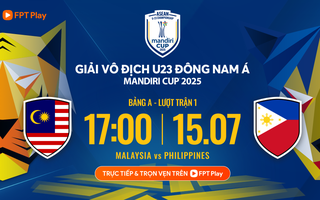 Cú sốc đầu tiên ở Giải U23 Đông Nam Á 2025
