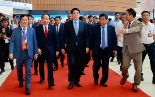 Chủ tịch nước Lương Cường dự hội nghị xúc tiến đầu tư tại Hải Phòng
