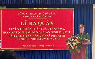 Công an xã ở Đà Nẵng "lập công" ngay sau lễ ra quân trấn áp tội phạm
