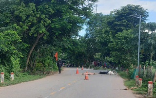 Tai nạn giao thông nghiêm trọng, 1 người tử vong, 1 người rời khỏi hiện trường