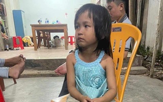 Bé 5 tuổi đi lạc 8 ngày đã có người đến nhận là cô ruột