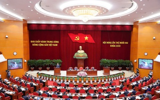 Chủ tịch nước Lương Cường điều hành ngày làm việc đầu tiên của Hội nghị Trung ương 12