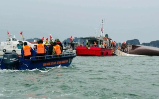 Vụ đắm tàu du lịch trên vịnh Hạ Long: Thủ tướng chỉ đạo khẩn trương tìm kiếm cứu nạn