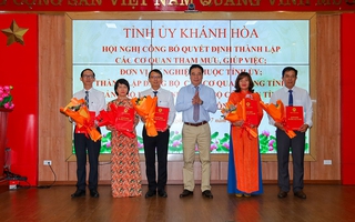 Bổ nhiệm nhiều vị trí chủ chốt của Tỉnh ủy Khánh Hòa