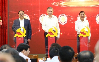 Tổng Bí thư Tô Lâm nhấn nút khai trương 3 nền tảng số