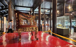 Kế hoạch phục chế bảo vật quốc gia Ngai vua triều Nguyễn