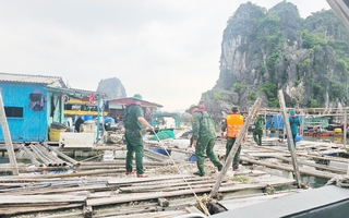 Quảng Ninh kêu gọi tàu thuyền vào nơi tránh bão