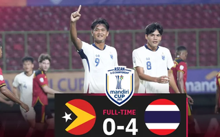 Tuyển Thái Lan thể hiện vị thế ở Giải U23 Đông Nam Á 2025