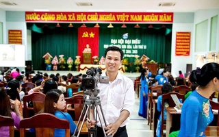 Vỡ òa cảm xúc lần đầu được đăng bài trên Báo Người Lao Động
