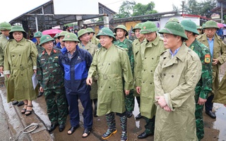 Phó Thủ tướng Trần Hồng Hà kiểm tra công tác phòng, chống bão số 3 (Wipha)